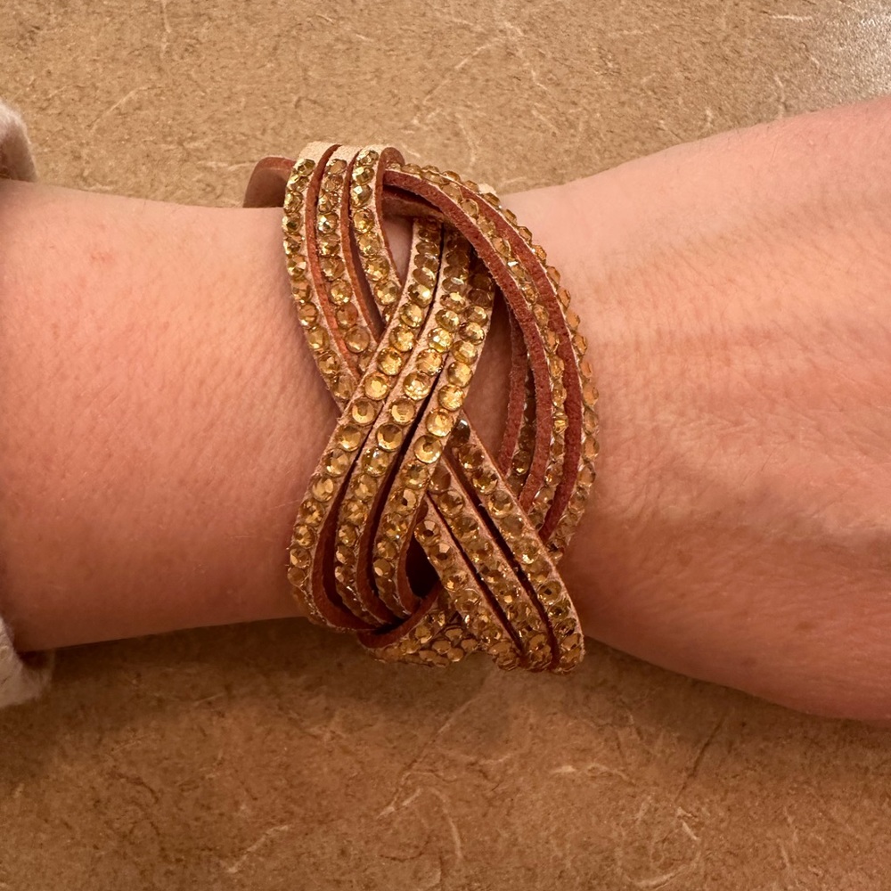 Studded wrap bracelet